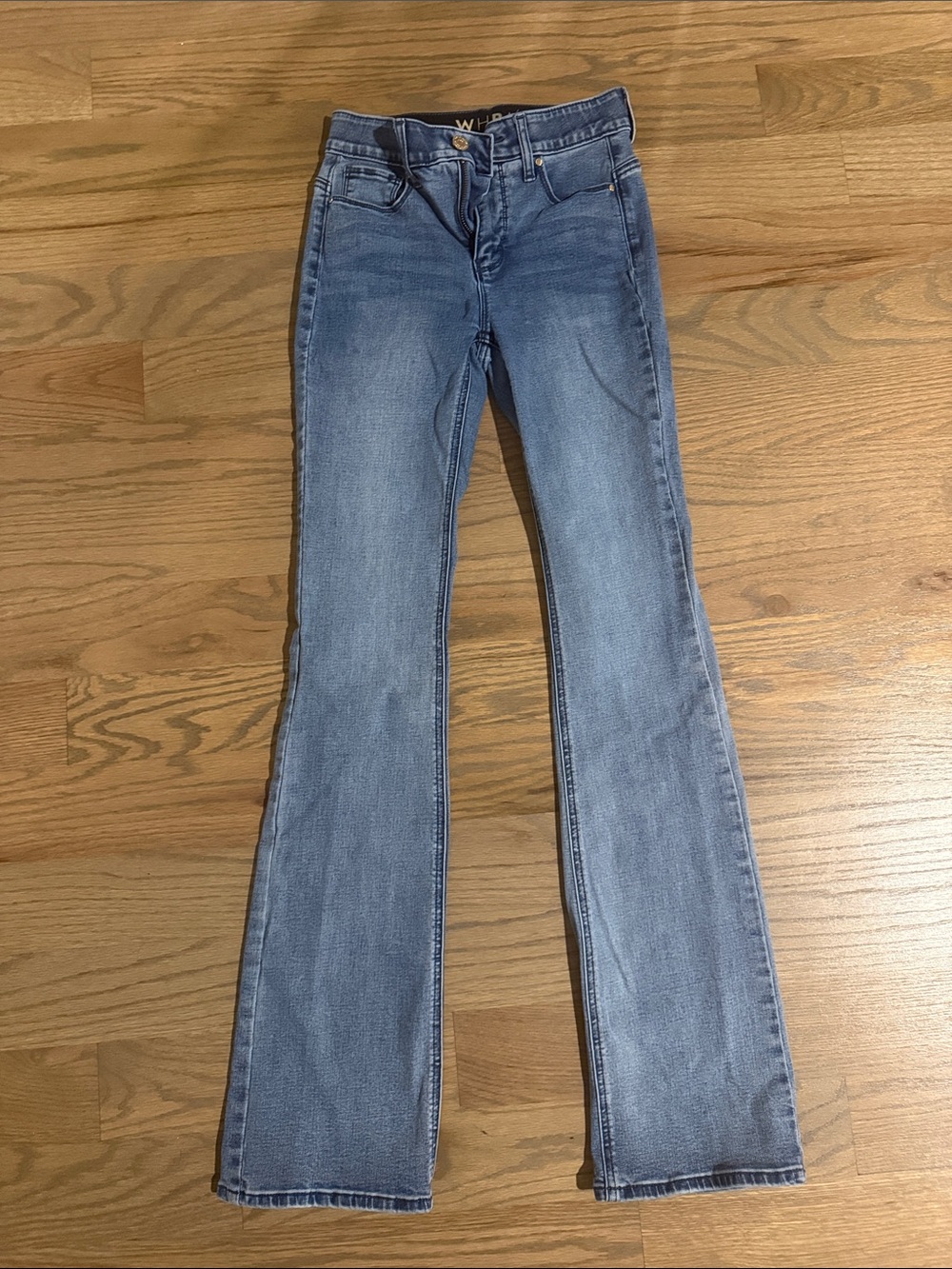 White House Black Market - skinny flare jeans -  Light Blue - Size 00R